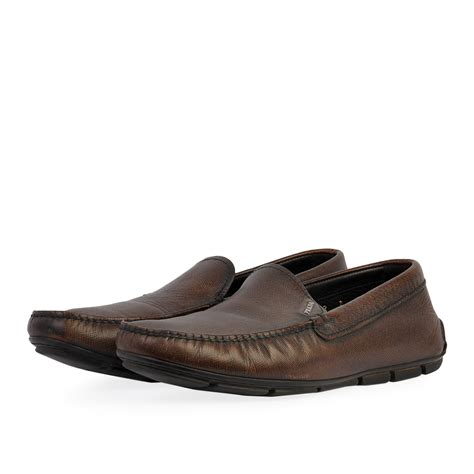 prada men loafers|prada driving loafers men's.